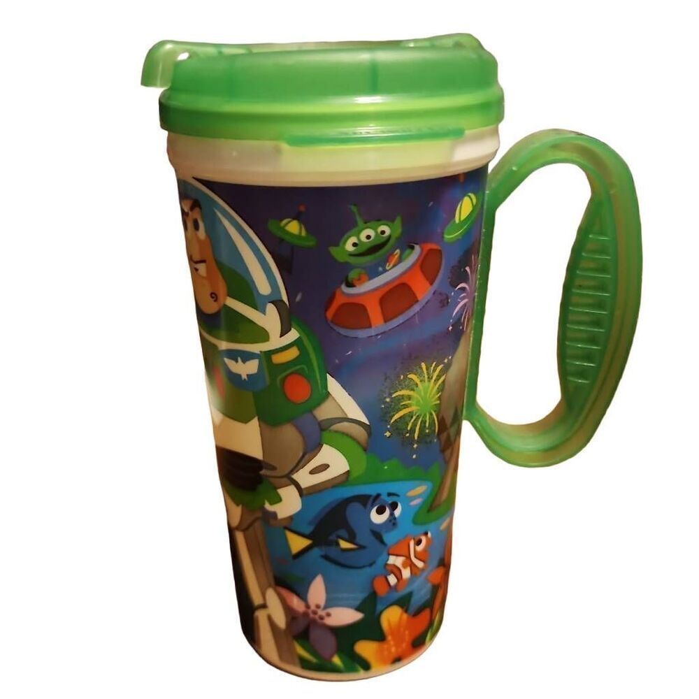 Disney Parks Resort Travel Mug Cup Rapid Fill Refillable Pixar - Picture 4 of 4